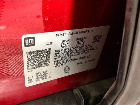 Certified 2022 GMC Yukon SLT w/ SLT Premium Package RWD image 35