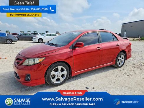 Used 2012 Toyota Corolla S FWD image 1
