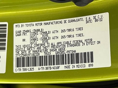 Used 2022 Toyota Tacoma TRD Pro AWD/4WD image 35