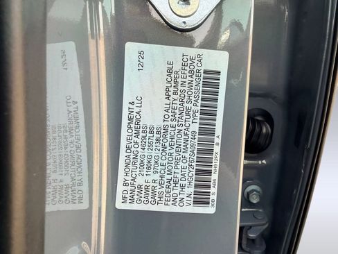 New 2025 Honda Accord EX-L image 18