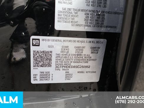 Used 2025 GMC Sierra 1500 SLT RWD image 40