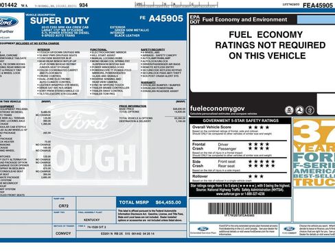 Used 2015 Ford F250 Lariat w/ Lariat Ultimate Package image 8