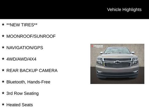 Used 2017 Chevrolet Tahoe Premier AWD/4WD image 2