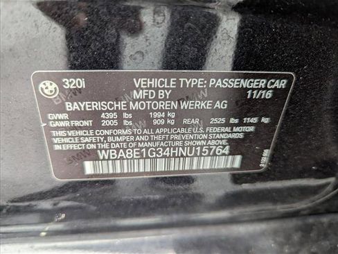 Used 2017 BMW 320i 320i image 15