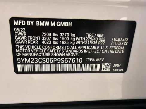 Certified 2023 BMW XM AWD/4WD image 25