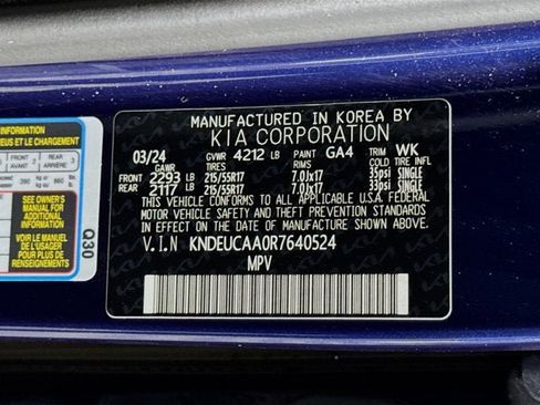 Certified 2024 Kia Seltos S AWD/4WD image 31