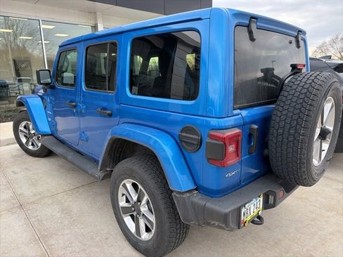Used 2021 Jeep Wrangler Unlimited Sahara w/ Cold Weather Group image 2
