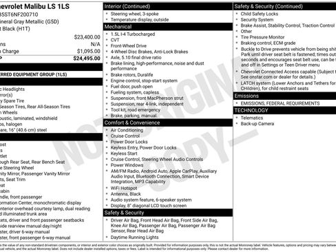 Used 2022 Chevrolet Malibu LS image 4