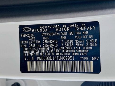 New 2026 Hyundai Tucson SEL AWD/4WD image 21
