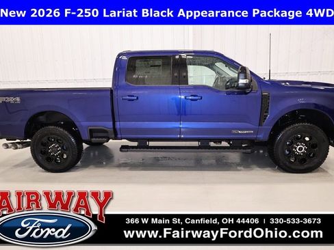 New 2026 Ford F250 Lariat w/ Black Appearance Package image 1