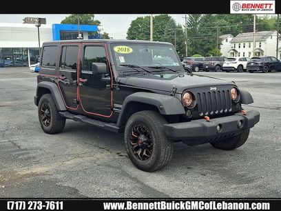 Used 2018 Jeep Wrangler Unlimited Sport S