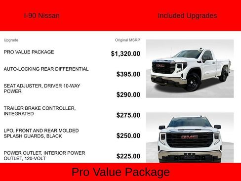Used 2024 GMC Sierra 1500 Pro w/ Pro Value Package image 8