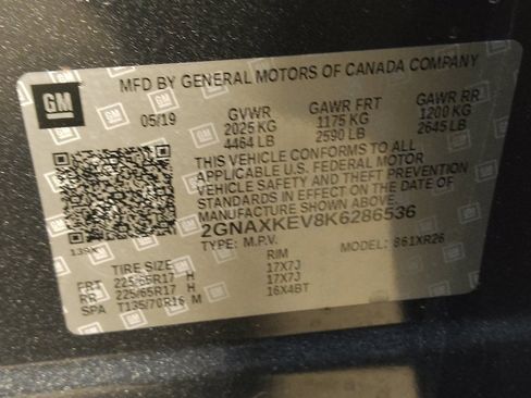 Used 2019 Chevrolet Equinox LT image 33