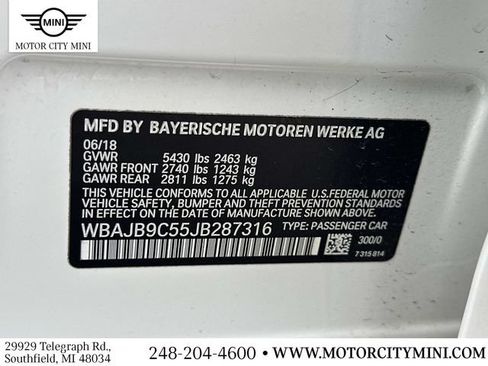 Used 2018 BMW M550i xDrive w/ Driving Assistance Package AWD/4WD image 21