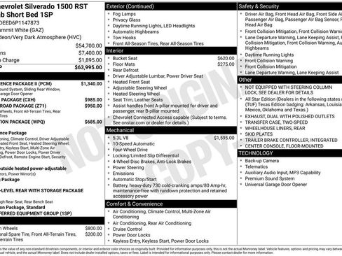 Used 2023 Chevrolet Silverado 1500 RST w/ Convenience Package II AWD/4WD image 9