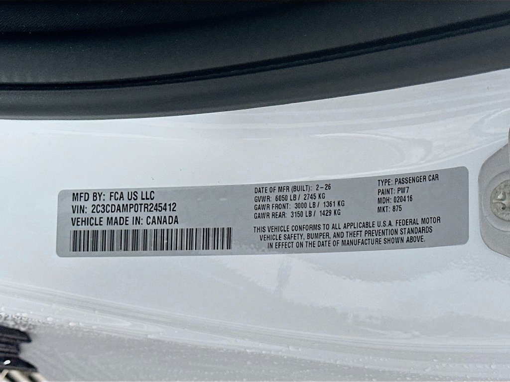 New 2026 Dodge Charger Scat Pack w/ Blacktop Package AWD/4WD image 19