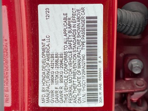 Used 2024 Honda Accord LX image 33