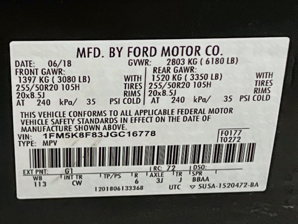 Used 2018 Ford Explorer Limited AWD/4WD image 34