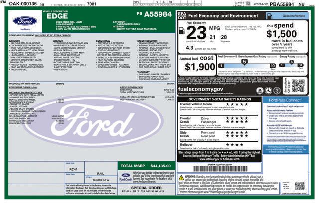 Used 2023 Ford Edge SEL w/ Convenience Package AWD/4WD image 44