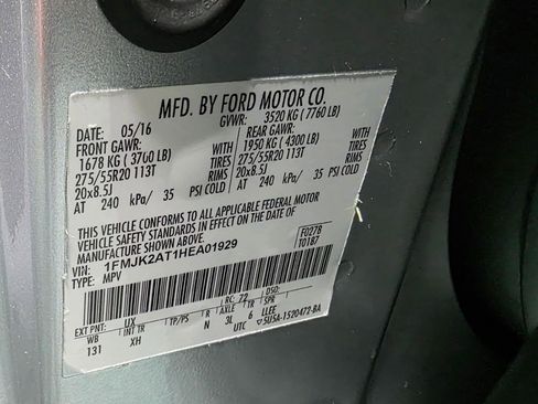 Used 2017 Ford Expedition EL Limited image 42