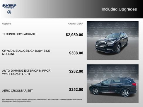 Used 2022 Subaru Ascent Limited w/ Technology Package AWD/4WD image 2