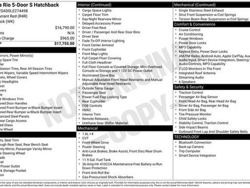 Used 2020 Kia Rio S image 38