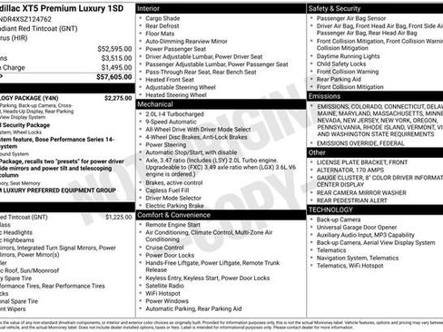 New 2025 Cadillac XT5 Premium Luxury w/ Technology Package image 2