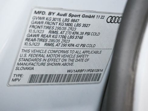 Used 2023 Audi RS Q8 w/ Black Optic Package AWD/4WD image 25