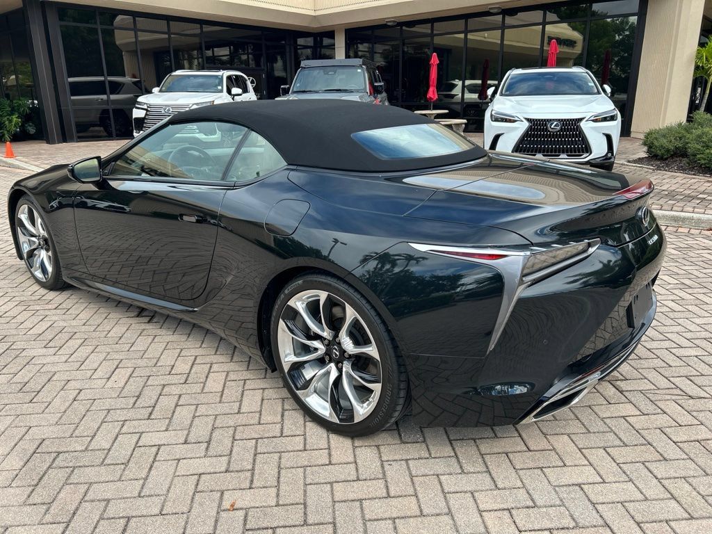 Certified 2022 Lexus LC 500 Convertible w/ Touring Package RWD image 16
