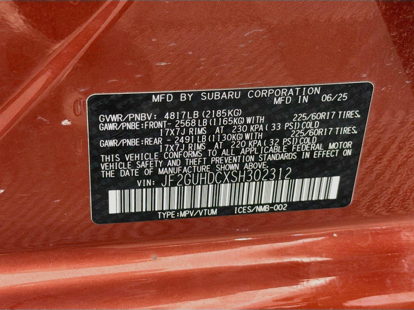 Used 2025 Subaru Crosstrek 2.5i Premium AWD/4WD image 39