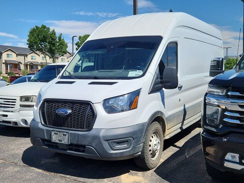 Used 2023 Ford Transit 250 148 High Roof Extended AWD image 3