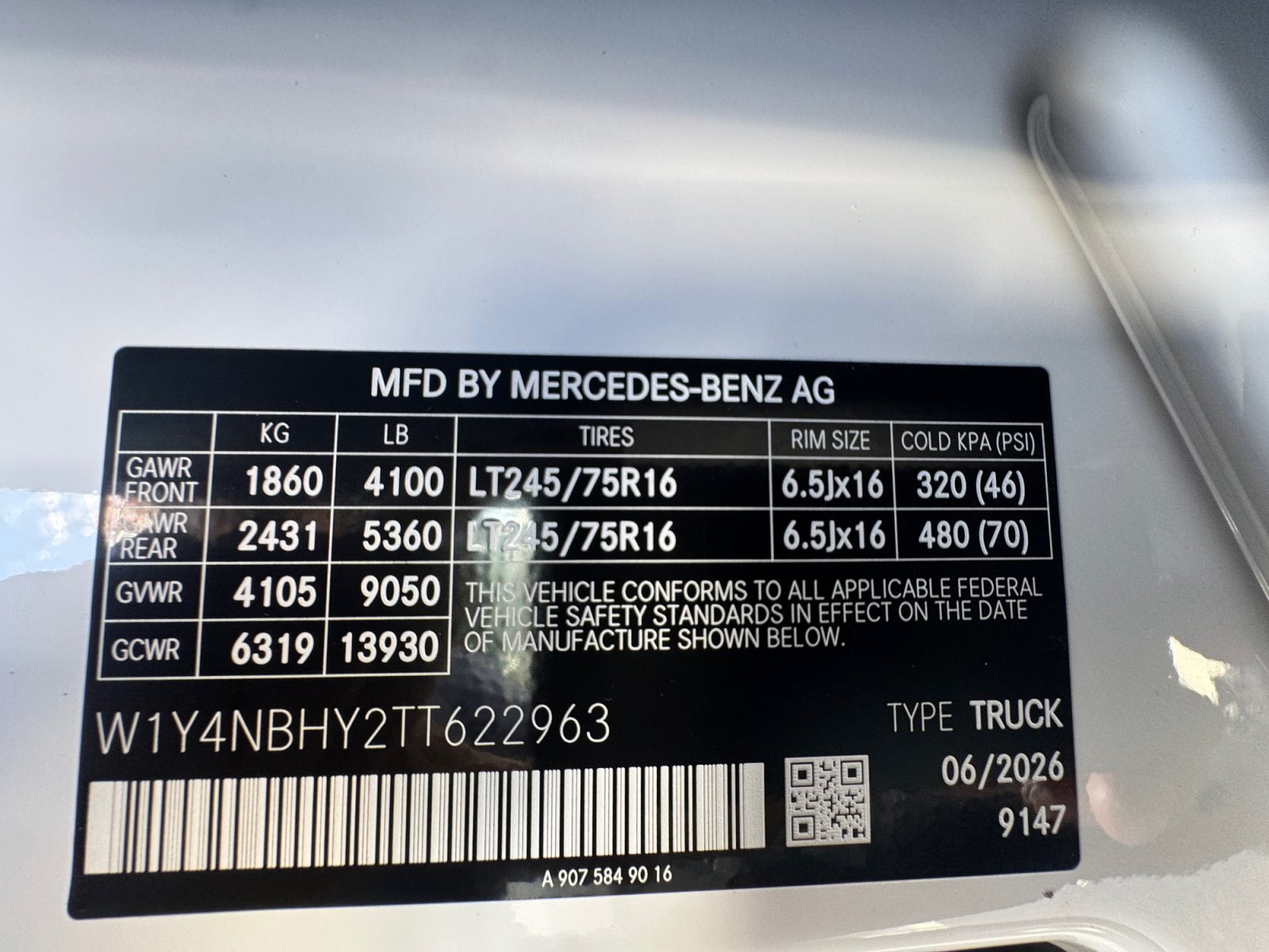 New 2026 Mercedes-Benz Sprinter 2500 image 32