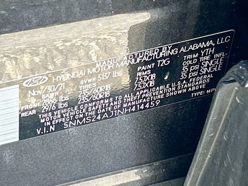 Used 2022 Hyundai Santa Fe SEL FWD image 30