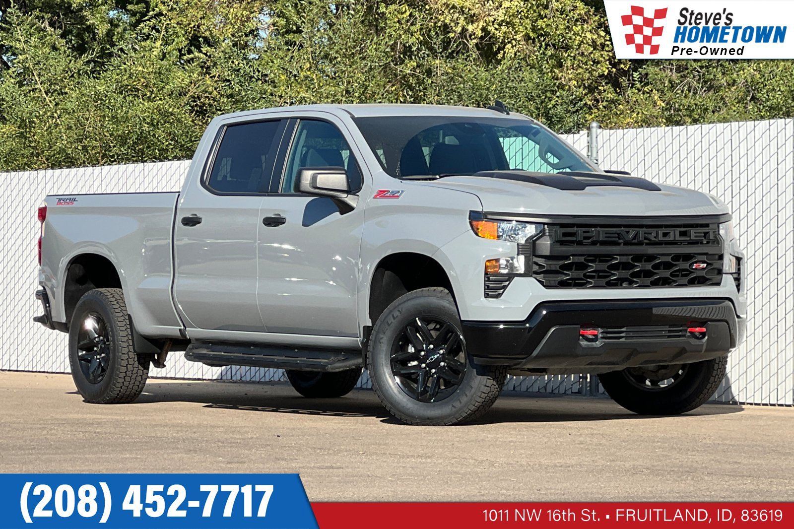 Used 2024 Chevrolet Silverado 1500 Custom Trail Boss AWD/4WD image 1