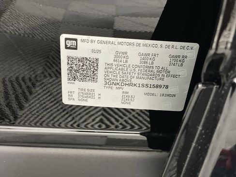 New 2025 Chevrolet Blazer EV RS image 34