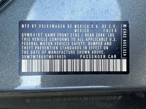 New 2026 Volkswagen Jetta SE FWD image 25