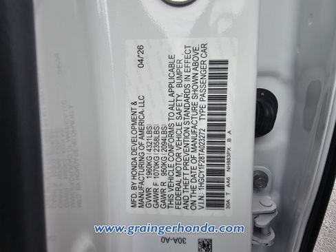 New 2026 Honda Accord LX image 13