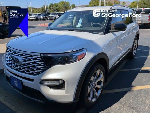 Used 2020 Ford Explorer Platinum w/ Premium Technology Package AWD/4WD image 1