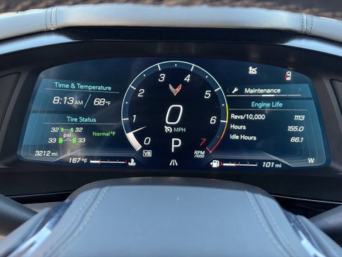 Certified 2025 Chevrolet Corvette Stingray Premium Conv w/ Z51 Performance Package RWD image 30
