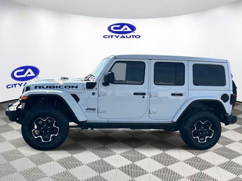 Used 2023 Jeep Wrangler Unlimited Rubicon 4xe w/ Steel Bumper Group AWD/4WD image 7