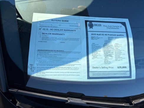 Used 2025 Audi A3 2.0T Premium w/ Convenience Package image 33
