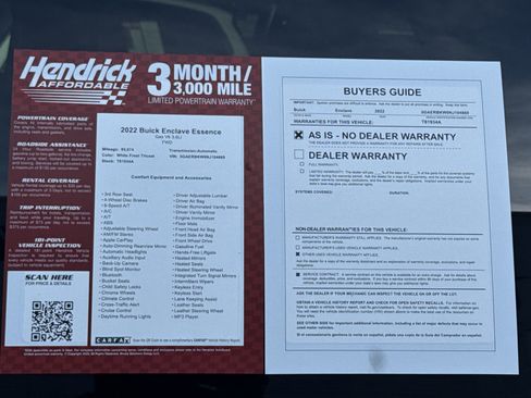 Used 2022 Buick Enclave Essence w/ Experience Buick Package image 37