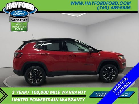 Used 2021 Jeep Compass Trailhawk AWD/4WD image 4