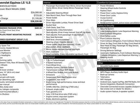 Used 2020 Chevrolet Equinox LS w/ LS Convenience Package FWD image 2
