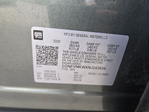 Used 2022 Chevrolet Traverse LT AWD/4WD image 33