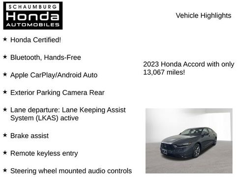 Used 2023 Honda Accord EX image 7