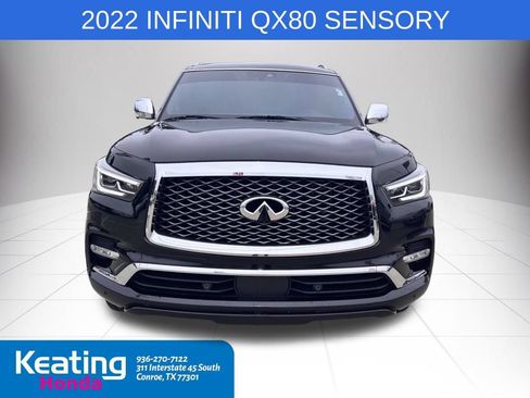Used 2022 INFINITI QX80 Sensory w/ Cargo Package AWD/4WD image 2