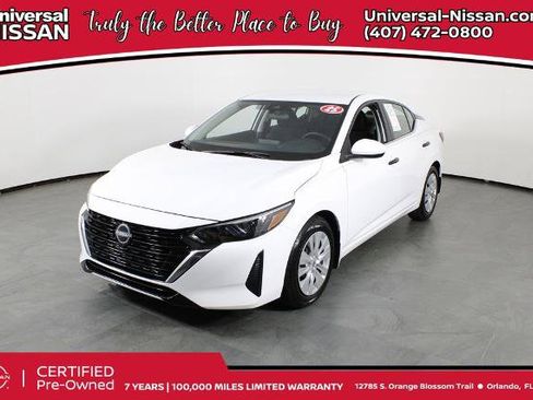 Certified 2025 Nissan Sentra S image 1