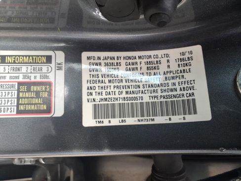 Used 2011 Honda Insight EX image 36