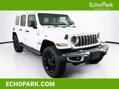Used 2024 Jeep Wrangler Unlimited Sahara w/ Technology Group AWD/4WD image 1